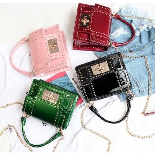 Wholesale Purses And Handbags Luxury Designer Rivet Bags For Women 2020 New Luxury Totes High Quality Crossbody Bag Chain Bag