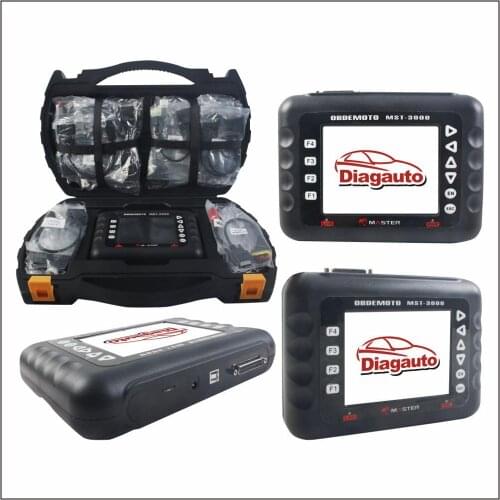 Master MST-3000 Motorcycle Electronic Diagnostic Tool MST 3000 MotorBike ECU Scanner For Asian EUR Motocycle MST3000 Updatable