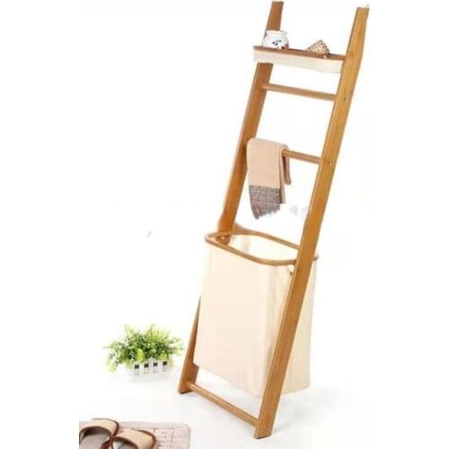 Toilet Shelf Towel Bath Towel Storage Rack Laundry Basket Clothes Storage Basket Japanese-style Bathroom Dirty Clothes Hamper