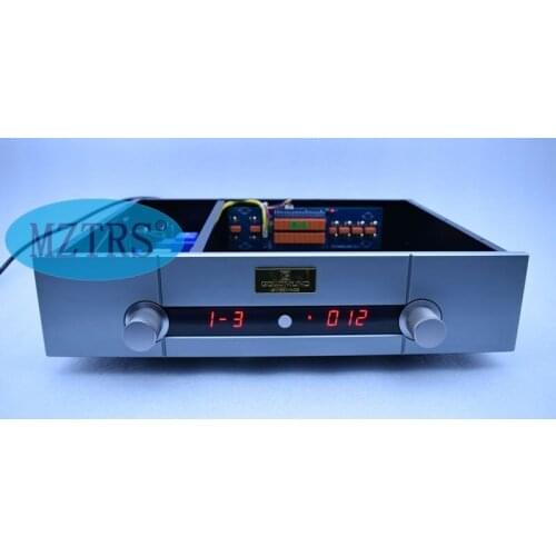Latest upgrade MZTRS imitating Gaowen preamp combined power amplifier chassis remote control volume controller passive preamp