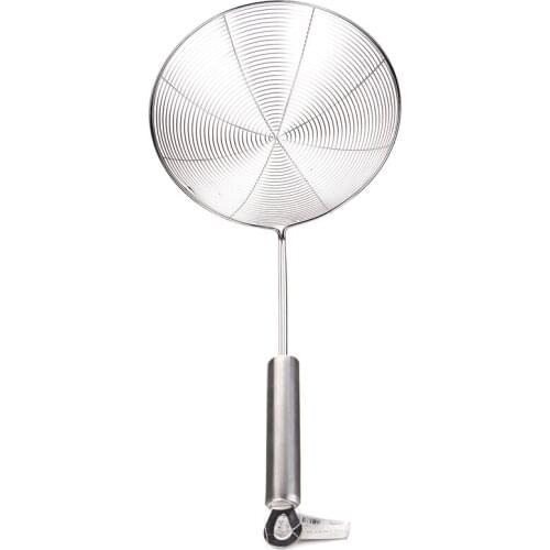 Stainless Steel Noodles Strainers Diameter 20cm Dumplings Mesh Strainer Fine Kitchen Ware Food Colanders