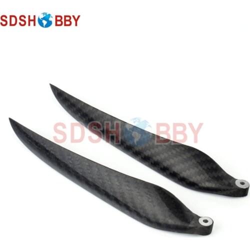 9.5*5 Two Blades Fold Carbon Fiber Propeller for Remote Control Airplane/RC Glider Plane