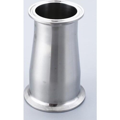 89mm to 63mm Pipe OD 3.5" to 2.5" Tri Clamp Reducer SUS 304 Stainless Sanitary Pipe Fitting Homebrew