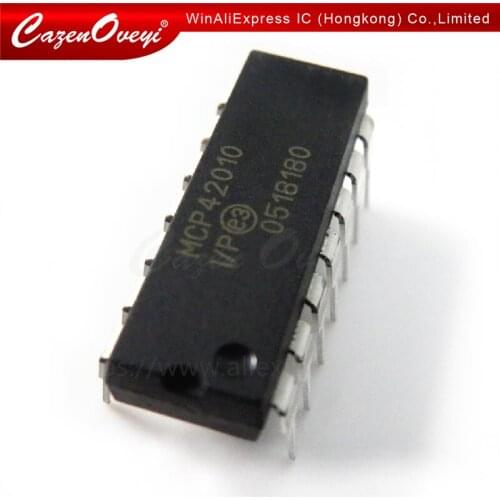 1pcs/lot MCP42010-I/P MCP42010 DIP-14 In Stock