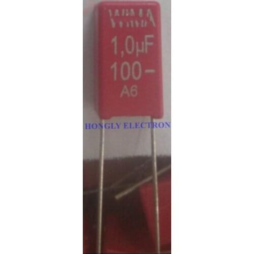 20PCS MKS2 100V 1UF 1.5UF 2.2UF P=5mm Film Capacitor