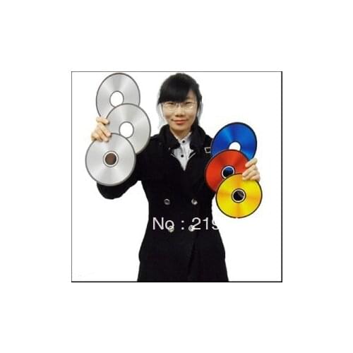Free Shipping Chameleon CDS/Color Changing 3 Color CDs Magic Tricks