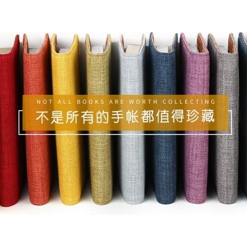 Kinbor Hand Notebook A5 A6 Creative Notepad Note Book Schedule Book Account Diary Artistic Notebook