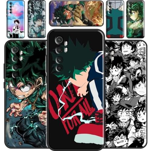 Deku My Hero Academia Case For POCO M3 Pro F3 POCO X3 Pro Cover For Xiaomi Mi 11 Ultra 9T 10T Pro Note 10 Lite