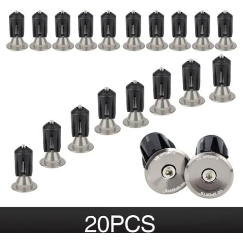 10pair VG sports Bike Grip Handle Bar End Cap Aluminium Alloy MTB Handlebar Grips Plugs Caps for Bicycle Handlebar Accessories