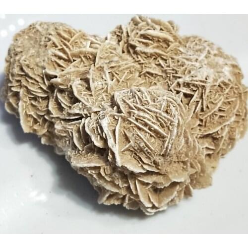 Dhxyzb 300-950g Natural Desert Rose Stone Gypsum Original Stone Crystal rock quartz Mineral Specimen Healing Reiki home decor