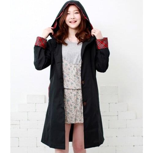 Long Raincoat Women Waterproof Hood, Ladies Rain Coat Ponchos Jackets Female Chubasqueros Mujer Capa De Chuva Windbreaker XX13
