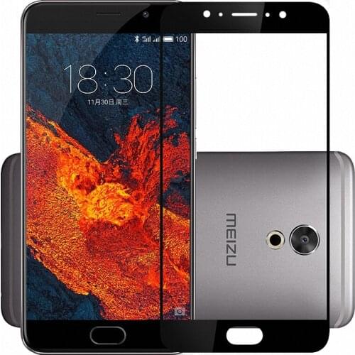 For Meizu Pro 6 Plus Full Cover Tempered Glass Screen Protector For Meizu Pro 6 Plus Pro6 Plus Full Coverage Glass Case Film