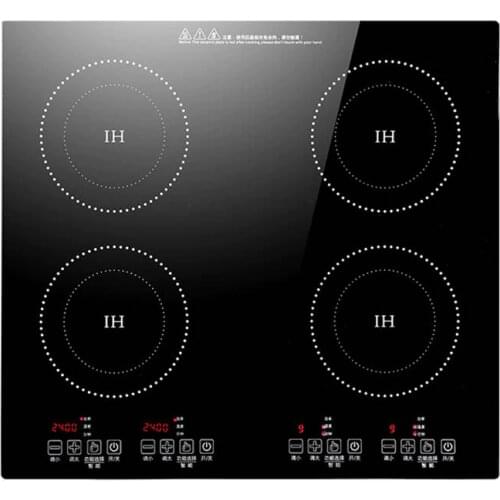 Commercial Electric Ceramic Stove Long Four-head Multi-eye Induction Cooker Stone Pot Bibimbap Tin Foil Casserole WK-3000
