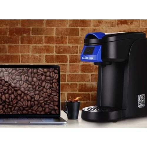 Small clean and convenient home sealed fresh-keeping ground instant heated capsule coffee maker J06