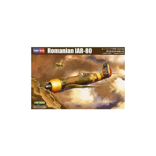 Hobby Boss 1/48 scale aircraft models 81757 Romanian IAR-80 fighters