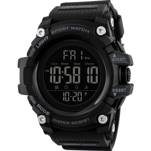 2019 New Style Men Sports Watches Waterproof 50m Outdoor Fashion Multifunction Digital Watch Swimming Running LED Wristwatch