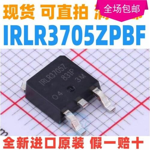 New 10pcs/lot IRLR3705ZPBF IRLR3705Z TO-252 IRLR3705 55V 42A