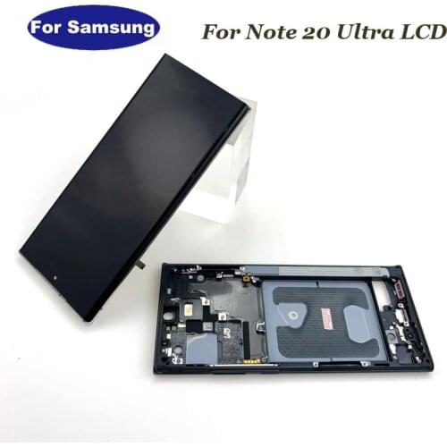 Original AMOLED Note 20 Ultra LCD For Samsung Galaxy Note20 Ultra Display SM-N985F, SM-N985F / DS 5G N986b Touch Screen Digitize