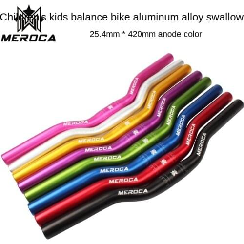 MEROCA sliding car modification parts balance car handlebar aluminum alloy draw tube swallow handle 25*4*420mm