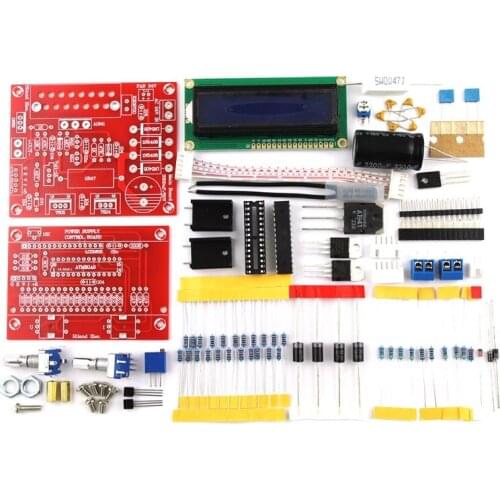 0-28V 0.01-2A Adjustable DC Regulated Power Supply DIY Kit with LCD Display LCD display the values easy to install
