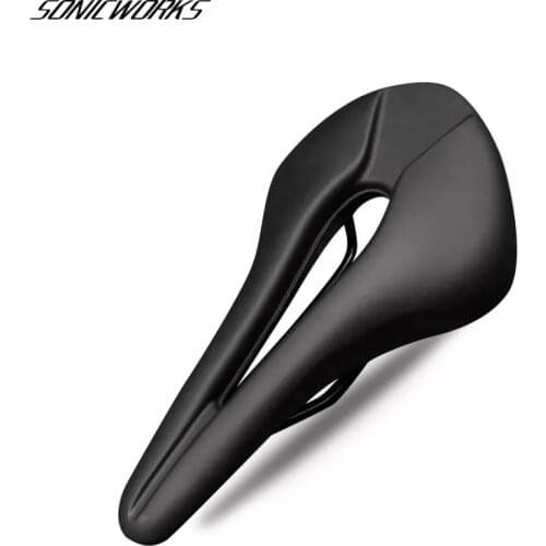 Bicycle Saddle MTB Bike Saddles Hollow Saddle 265-150mm Road Bike Comfortable Seat Cushion Cycling Steel Breathable Rails Saddle