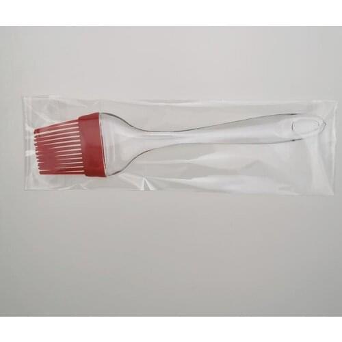 Kapmore 1pc Silicone Food Brush Heat Resistant Silicone Pastry Brush Baking Silicone Brush BBQ Tools Accessories Random Color