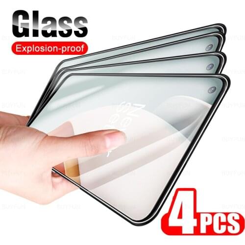 4Pcs Tempered Protector Glass For Oneplus Nord N200 N100 N10 9 9R 8T CE Pro 5G On One Plus N 200 100 10 8 R T Phone Screen Film