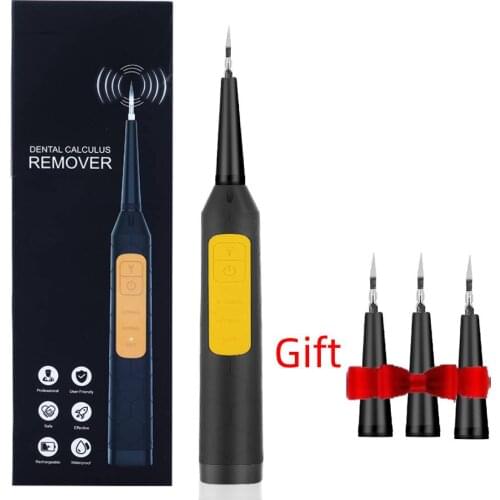 Dental Calculus Remover Electric Plaque Removal Tool Teeth Cleaner USB Rechargeable Dental Scaler Teeth Whitening Oral Care