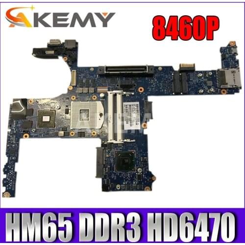 642754-001 6050A2398501 For HP EliteBook 8460P laptop motherboard HM65 DDR3 HD6470 graphics