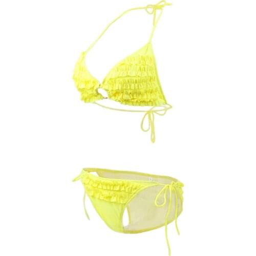 Low Waist Bikini 2021 Triangle Swimwear Female Tow Pieces Swimsuit Women Print 2 Piece Suit Push Up Bathing Swim New Biquini