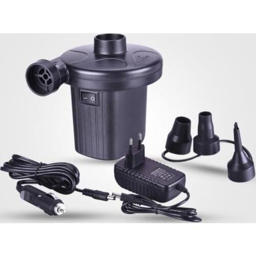 Quick-Fill Car Inflatable Pump Travel Mattress Bed Electric Air Pump Multi-Function 220V 12V Blower Pumps For Car And Home Use