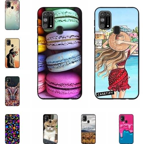 Case For Samsung Galaxy M31 Case Cover Coque Capa Thin TPU Soft Silicone Back Cover for Samsung Galaxy M31 M 31 M315F Phone Case