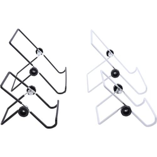 Black/White Non-slip Scaffolds For Jar Lid/iPad Tablet Phone Stand Stainless Steel Sprouting Stands Foldable Sprouter