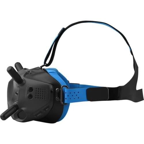 For FPV Goggles V2 Faceplate Replacement Kit Eye Pad with Head Strap Band Face Mask Pad Set for FPV Goggles V2