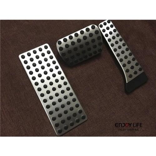 Gas Fuel Brake Footrest Foot Pedal Pad Cover For Mercedes Benz W205 C200 C250 C300 C350 C400 C63 2015