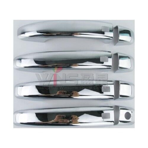 For Audi Q5 2009-2016 Chrome Door Handle Cover and Handle Bowl Trim 12 pieces Car Styling Accessories Accessories