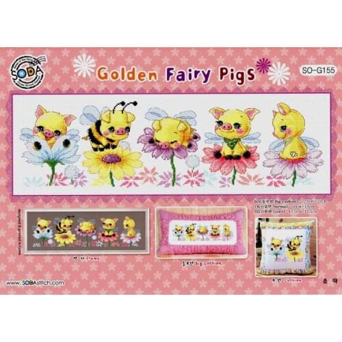 Rabbit playing with building blocks Counted Cross Stitch Kit Cross stitch RS cotton with cross stitch SODA G155