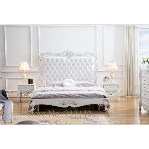 Luxury bedroom furniture leather bedroom furniture wooden bed leather bed luxury bed solid wood bed buying agent wholesale price