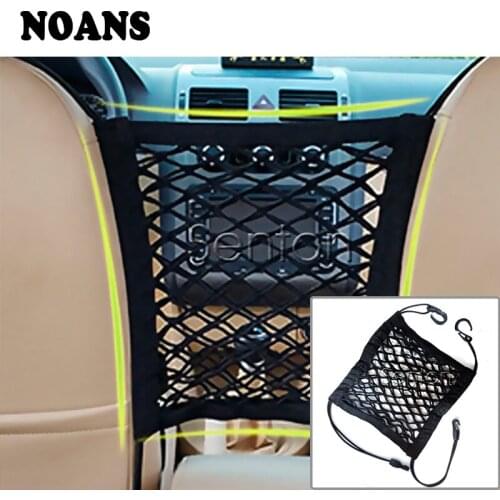 NOANS 1X Car Truck Storage Luggage Hooks Seat Mesh Net For Mercedes Benz W203 W204 Citroen c4 c5 Suzuki swift grand vitara SX4