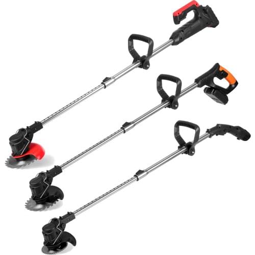 21V 1800W Lawn Mower Handheld Lithium Multifunctional Charging Trimmer for Grass Brushcutter Cordless Mechanic Petrol