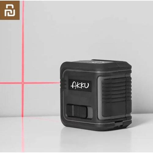 Youpin AKKU Infrared Laser Level Self-Leveling 360 Horizontal Vertical Cross Super Powerful Red Infrared Laser for Smart Home
