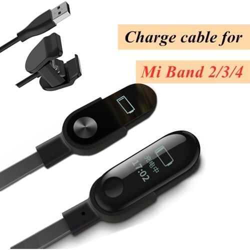 Chargers For Xiaomi Mi Band 2 3 4 Charger Cable Data Cradle Dock Charging Cable USB Charger Line For Xiaomi MiBand 2 3 4