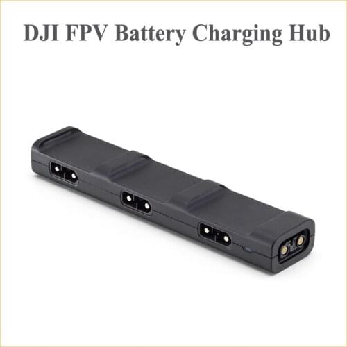 DJI FPV Battery Charging Hub can be expanded to charge three additional batteries by charging batteries in sequence original