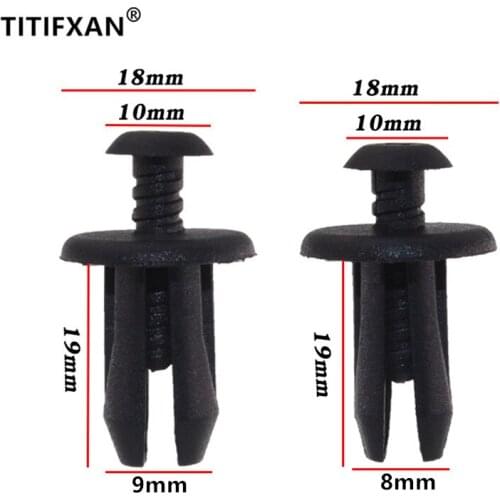 10PCS Car Bumper Fender Expansion Rivet Clamp For Mercedes-Benz Viano Vito Plastic Fastener Clip