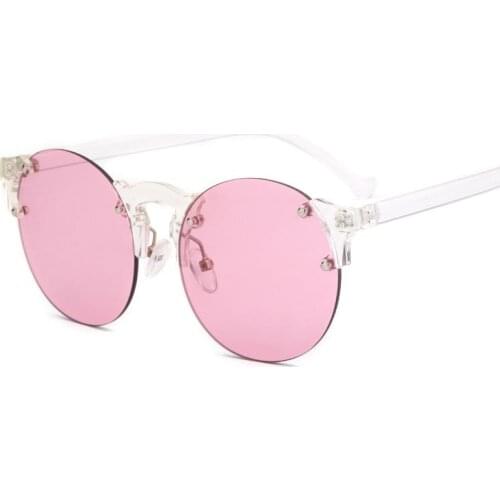 Cat Eyes Womens Sunglasses For Women Vintage Sun Glasses Round Women Sun Glasses oculos oculos de sol feminino ZA-56