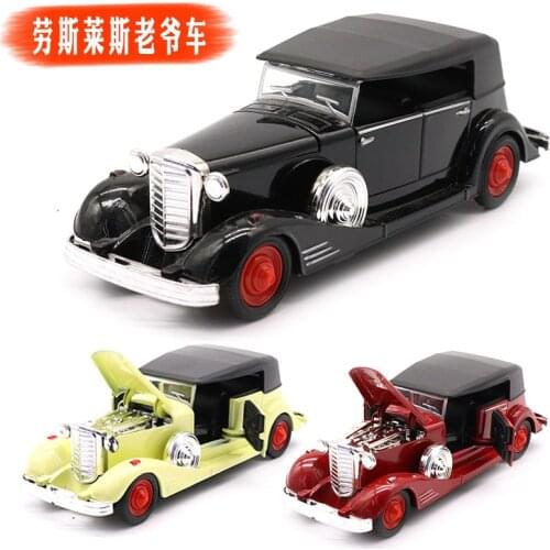 1:28 Alloy Classic Car Model Car Model Childrens Toy Car Model Wholesale Boy Toys Boys Like Exquisite Workmanship
