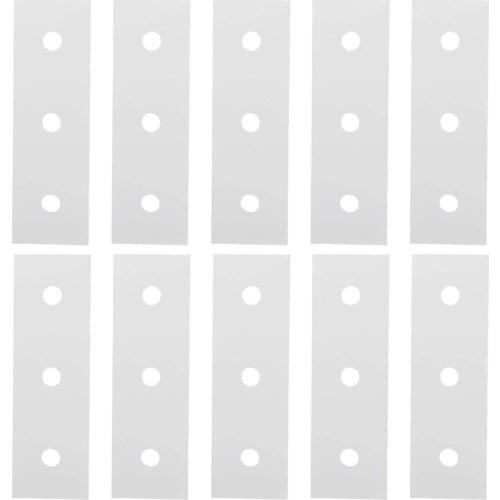 10 Pcs Angle Connector Aluminum Mount Plates For Connector Link End Parallel Vertical Joint Connect