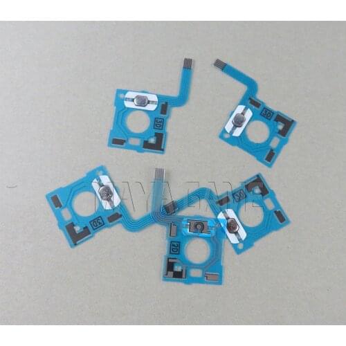 50pcs Replacement Buttons Ribbon Circuit Board Blue Conductive Film Controller Keyboard Flex Cable PCB For NS Switch 3D Joystick