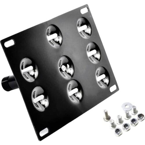 Car Bumper Tow Hook License Plate Mount Bracket Holder License Plate Holder for Mazda 3 Mazda 6 CX5 MX5