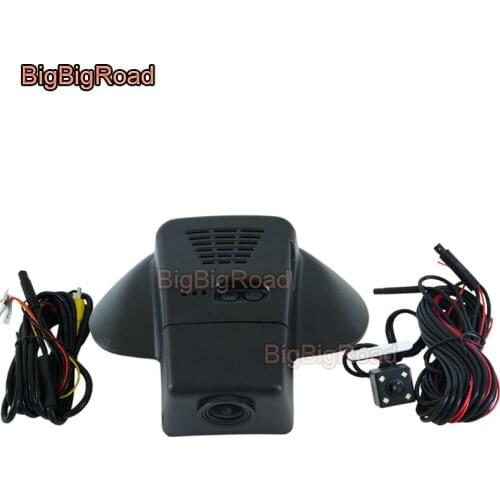 BigBigRoad For Volvo V40 2013 -2018 Car wifi DVR Video Recorder dashcam Camera Novatek 96655 FHD 1080P